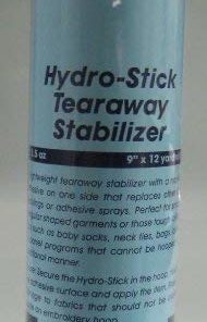 Hydrostick Embroidery Machine Stabilizer