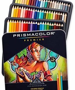 Prismacolor Premier Colored Pencils, Soft Core, 72 Pack