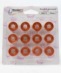 WonderFil DecoBob, Pre-Wound Bobbins, Size L – Colored bobbins
