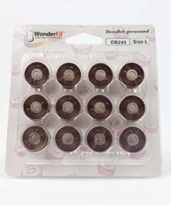 WonderFil DecoBob, Pre-Wound Bobbins, Size L – Colored bobbins