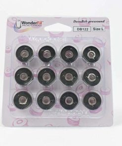 WonderFil DecoBob, Pre-Wound Bobbins, Size L – Colored bobbins