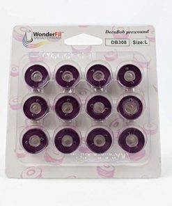 WonderFil DecoBob, Pre-Wound Bobbins, Size L – Colored bobbins