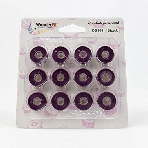 WonderFil DecoBob, Pre-Wound Bobbins, Size L – Colored bobbins