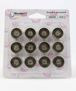 WonderFil DecoBob, Pre-Wound Bobbins, Size L – Colored bobbins
