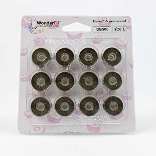 WonderFil DecoBob, Pre-Wound Bobbins, Size L – Colored bobbins