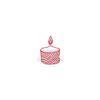 (lgs10508) Candle with Stripes (1.1 x 1.7-in)