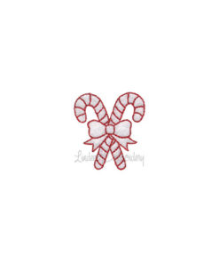 (lgs10510) Candy Cane Pair (1.5 x 1.7-in)