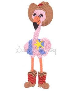 Sheriff Flamingo (2.4 x 7.1-in)