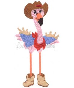 Flamingo Holding Vest (3.7 x 7.1-in)