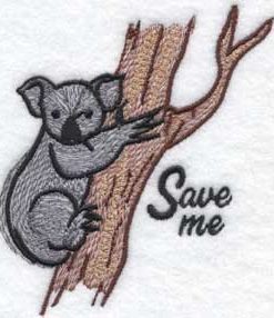 Save the Koalas Donation (3.5 x 3.9-in)