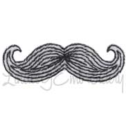 Mustache (2.4 x .8-in)