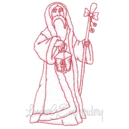 Santa with Lantern