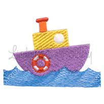 Boat 3 (2.7 x 1.9-in)