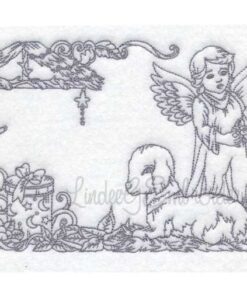 Angel with Lamb (6 sizes)