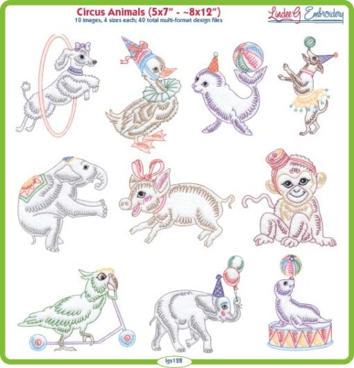 Circus Animals (4 sizes)