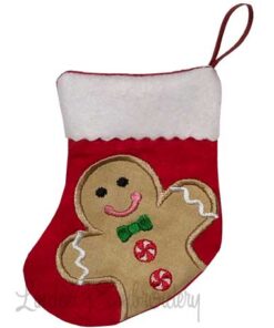 Gingerman Stocking (4.6 x 5.9-in)