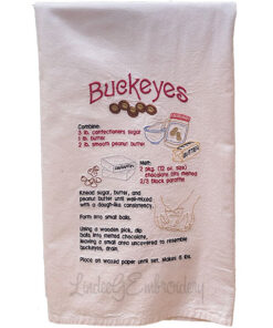 Buckeye Candy Recipe (7.2 x 11.2-in)