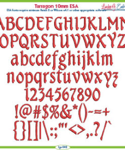 Tarragon 10mm ESA Font