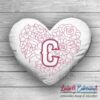 Sweetheart Monogram C - 4 sizes