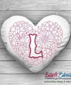 Sweetheart Monogram L - 4 sizes