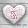 Sweetheart Monogram R - 4 sizes