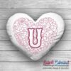 Sweetheart Monogram U - 4 sizes
