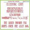 Eccentric Std. 15mm ESA Font