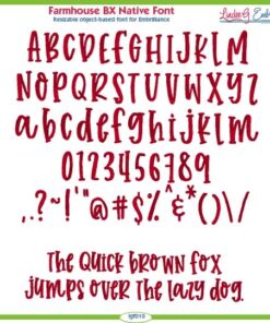 Farmhouse BX Native Font