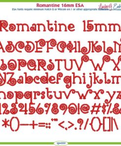 Romantine 15mm ESA Font