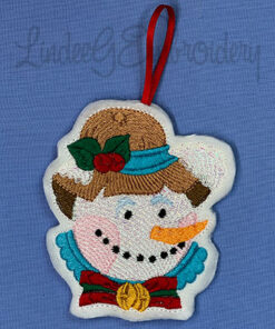 Mylar Snowman 1 (3.1 x 3.7-in)