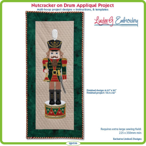 Holiday Nutcracker on Drum